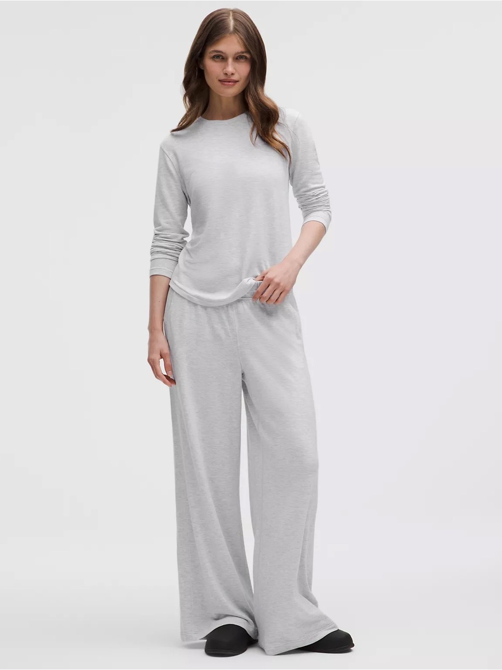 Lululemon BeCalm Mid-Rise Wide-Leg Pants